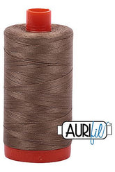 Aurifil Mako 50wt Cotton 1300 m 1422 yd. spool - 2370 Sandstone